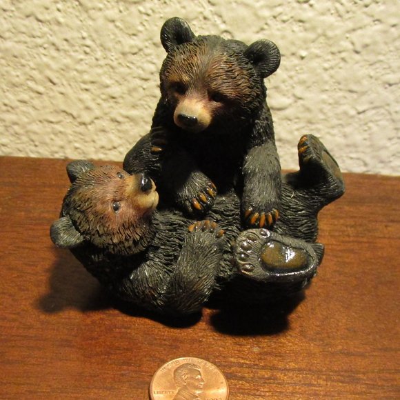 Set #2 of Eight  Miniature Bear Figurines - Picture 13 of 16